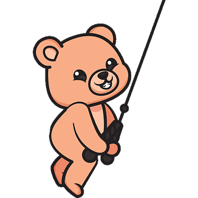 Bear doing a pull-down