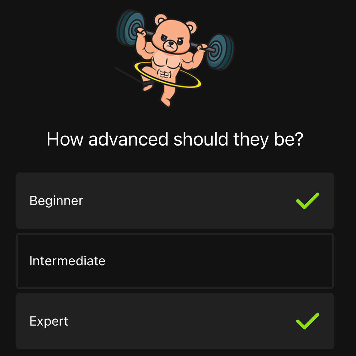 Customize Experience