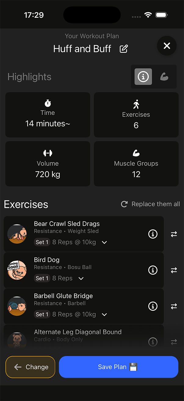 Plan Summary - Top